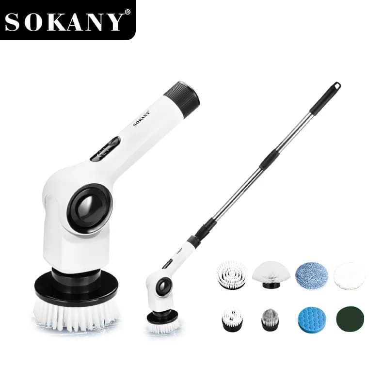 SK-13058 25W  فرشه تنظيف اسطح شحن 8*1 سوكانى